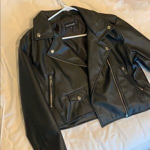Pretty Little Thing Leather Jacket - Never Worn